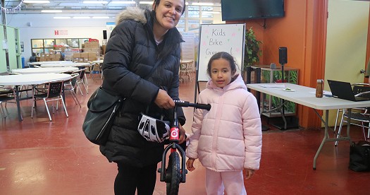 140 Bicycles given out to the LEF Community from Air Canada Foundation Fundraiser!