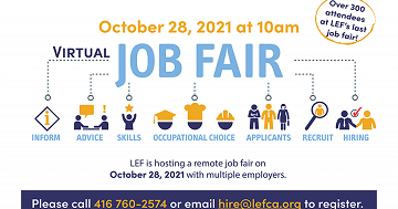 Virtual Job Fair on October 28th